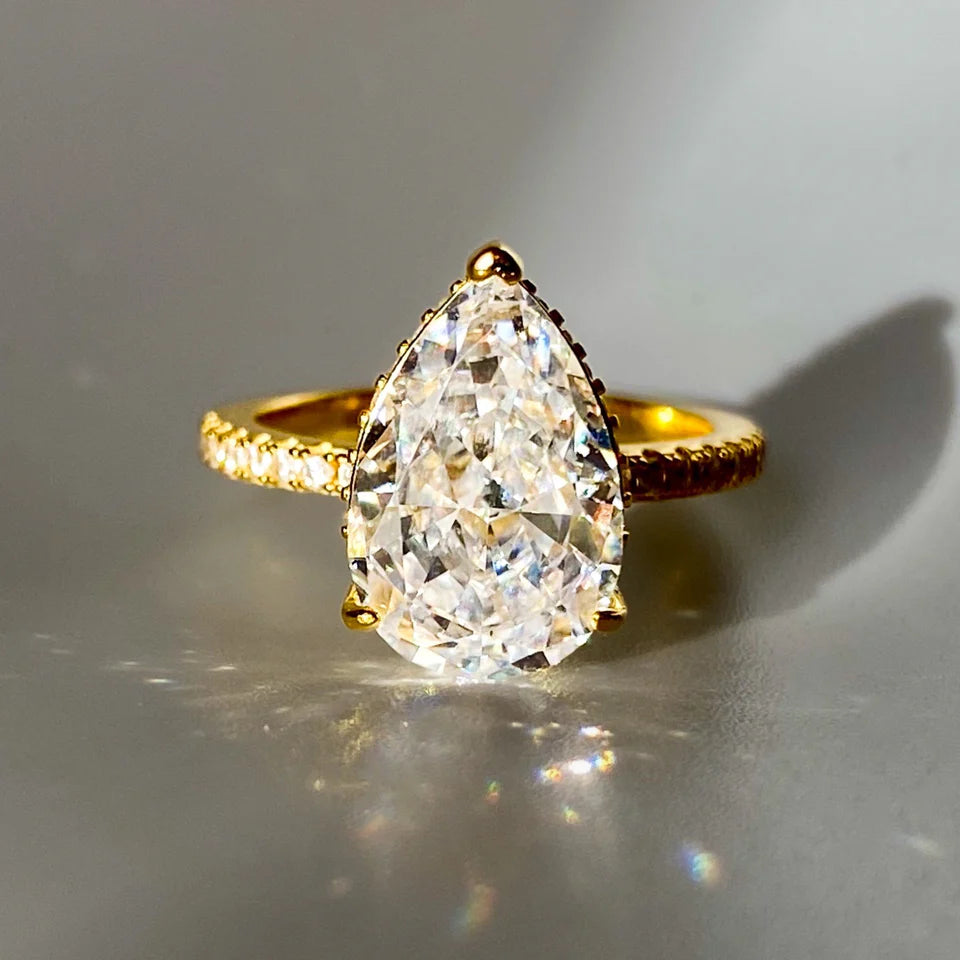 Bague Cléophée - Plaqué Or 18K