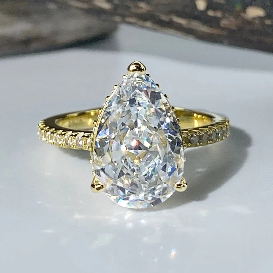 Bague Cléophée - Plaqué Or 18K