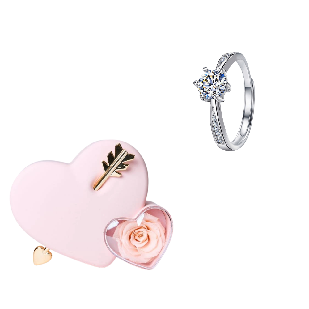 Coffret Amour Éternelle - Bague de Promesse